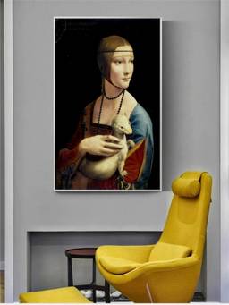 The Handmade Flair - Leonardo Da Vinci Framed Wall Art