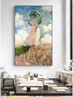 The Handmade Flair - Famous Claud Framed Wall Art