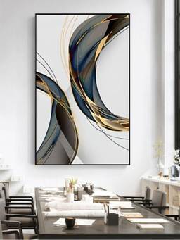 The Handmade Flair - Minimalist Geometric Framed Wall Art