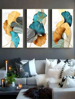 The Handmade Flair - Floral Framed Wall Art (Pack of 3)