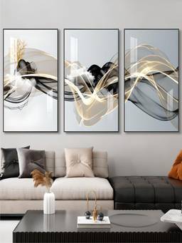 The Handmade Flair - Landscape Framed Wall Art (Pack of 3)