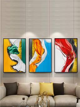 The Handmade Flair - Nordic Framed Wall Art (Pack of 3)