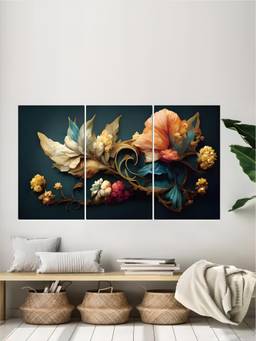 The Handmade Flair - Nordic Framed Wall Art (Pack of 3)