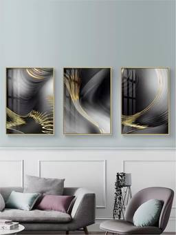 The Handmade Flair - Nordic Framed Wall Art (Pack of 3)