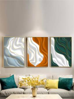 The Handmade Flair - Nordic Framed Wall Art (Pack of 3)