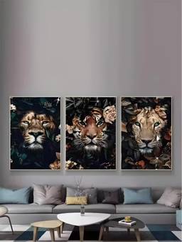 The Handmade Flair - Nordic Framed Wall Art (Pack of 3)