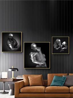 The Handmade Flair - Nordic Framed Wall Art (Pack of 3)