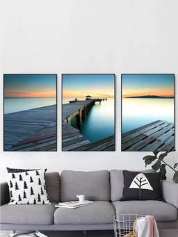The Handmade Flair - Nordic Framed Wall Art (Pack of 3)
