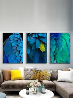 The Handmade Flair - Nordic Framed Wall Art (Pack of 3)