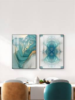 The Handmade Flair - Nordic Framed Wall Art (Pack of 2)