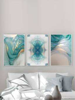The Handmade Flair - Nordic Framed Wall Art (Pack of 3)