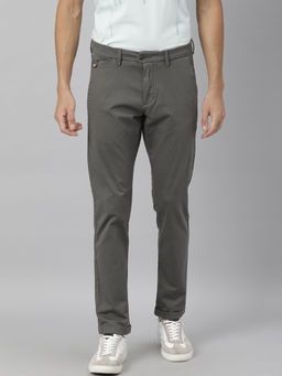 Rare Rabbit - Green Casual Trousers