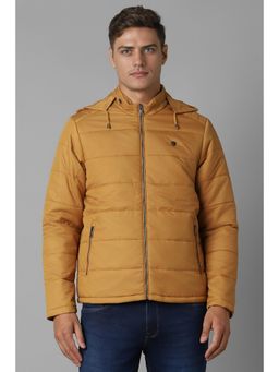 Louis Philippe - Men Casual Khaki Solid Jackets