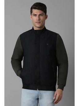 Louis Philippe - Men Casual Black Print Jackets