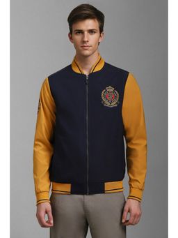 Louis Philippe - Men Casual Navy Print Jackets