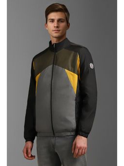 Louis Philippe - Men Casual Grey Print Jackets