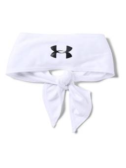Under Armour - Unisex Tie Headband - White