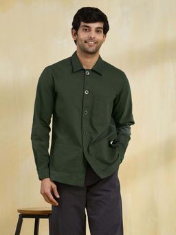Fabindia - Green Cotton Shacket