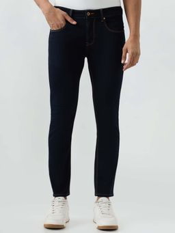 Spykar - Raw Blue Slim Fit Low Rise Jeans for Men