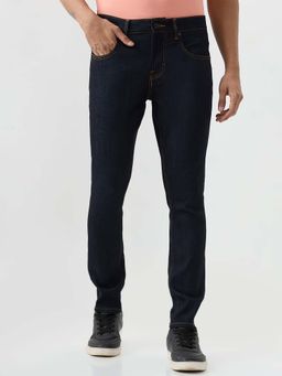 Spykar - Raw Blue Slim Fit Mid Rise Jeans for Men