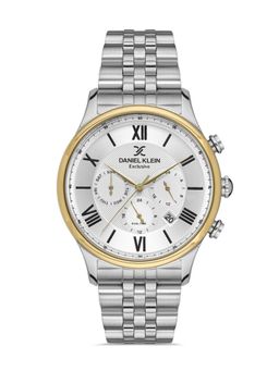 Daniel Klein Exclusive - Analog Silver Dial Men's Watch-DK.1.13288-4