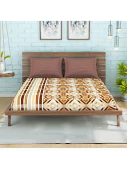 SPACES - Atrium 100% Cotton Bedsheets Double Soft Feel Skin Safe Breathable