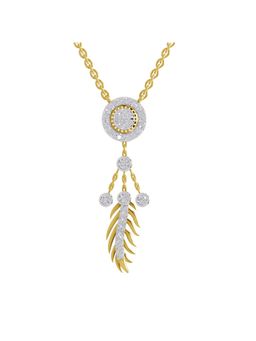 SPARQ - Lab Grown Diamond 0.59CT 925 Sterling Silver Gold Plated Dream Catcher Necklace