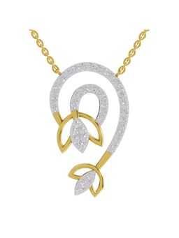 SPARQ - Lab Grown Diamond 1.3CT 925 Sterling Silver Gold Plated Deram Catcher Necklace