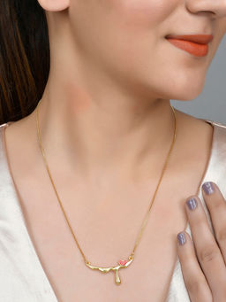 Voylla - Valentine's Day Collection Tiny Red Heart Necklace