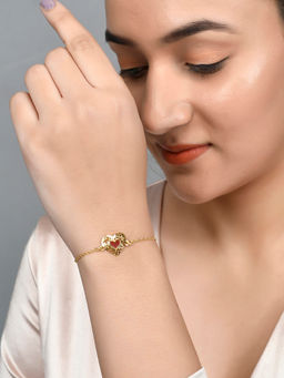 Voylla - Valentine's Day Collection Cutwork Hearts Bracelet