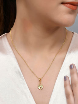 Voylla - Valentine's Day Collection Heart Lock Style Jewellery Set