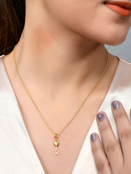 Voylla - Valentine's Day Collection Heart Key Style Jewellery Set