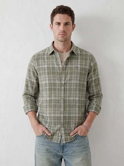 WROGN - Green Checks Slim Shirt