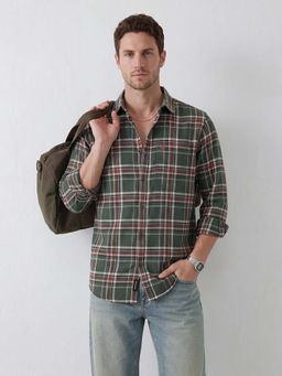WROGN - Green Checks Slim Shirt