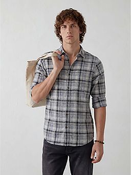 WROGN - Blue Checks Regular Shirt