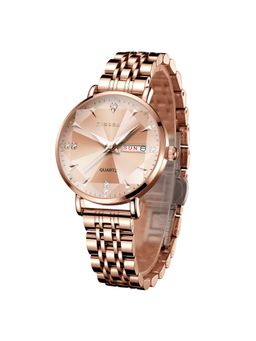 Giordano - Rose Gold Analog Watch for Women - GZ-60139-22 (Medium)