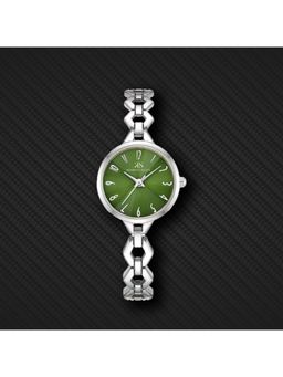 Kenneth Scott - Womens Analog Green Dial Watch - K23508-SBSG (Medium)