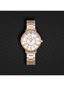 Kenneth Scott - Womens Analog White Dial Watch - K23536-KBKW (Medium)