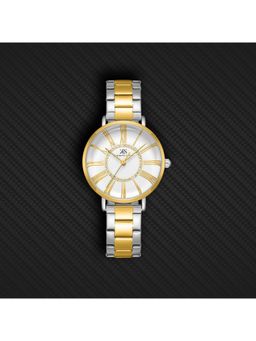Kenneth Scott - Womens Analog White Dial Watch - K23536-TBTW (Medium)
