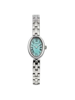 Timex - Cavatina Women Blue Oval Dial Analog Watch - TW2Y26600UJ (Small)