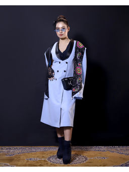 Payal Dawar - Blue Blazer Dress