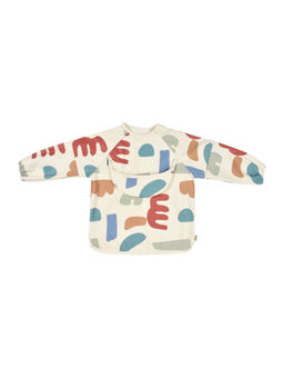 Beaba - Playful Print 2-In-1 Removable Sleeves Bib (0-6 Months)