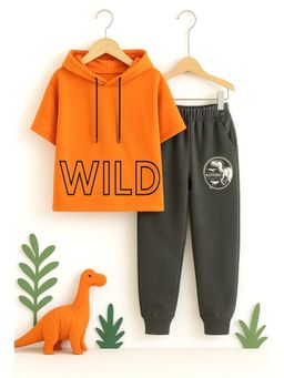 Bubble Berry - Print Hooded T-Shirt and Joggers