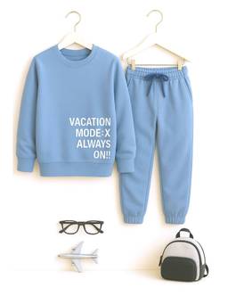 Bubble Berry - Kids Light Blue T-Shirt and Joggers