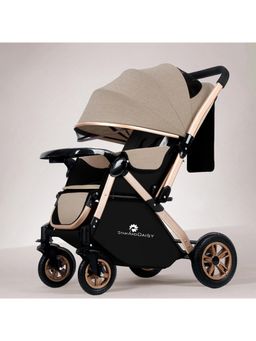 StarAndDaisy - Brown Polyester Baby Gear Stroller