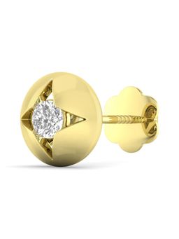 ORIONZ - Men White Stones Sterling Silver Earring