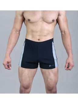 Keepfit - Men Navy Blue Swimming Contrast Designing Trunk