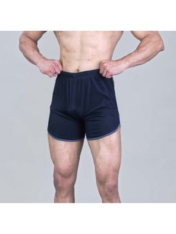 Keepfit - Men Navy Blue Mesh Swim Shorts