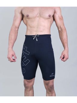 Keepfit - Men Navy Blue Jammer Swim Shorts