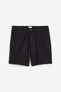 H&M - Men Black Regular Fit Chino Shorts